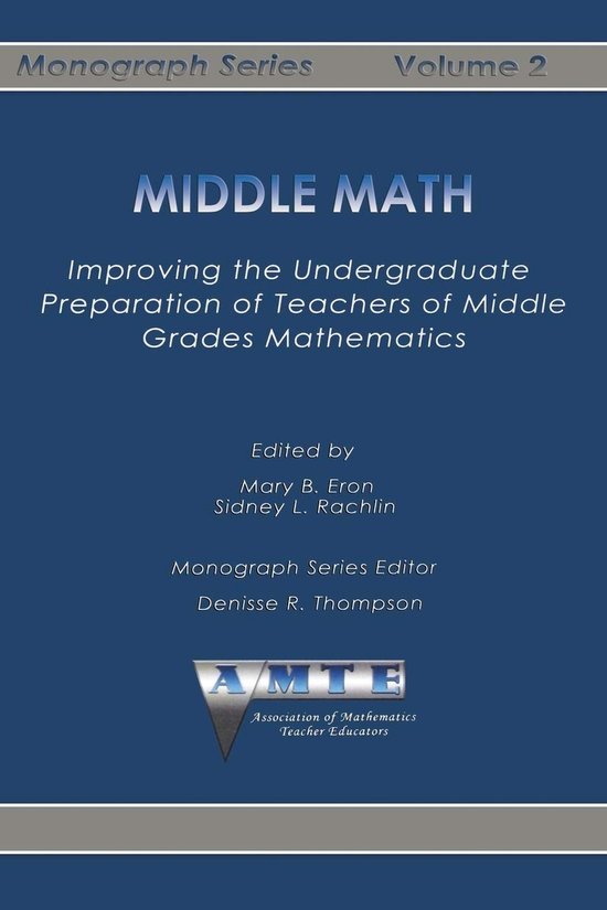 The AMTE Monograph Series - Middle Math - cover