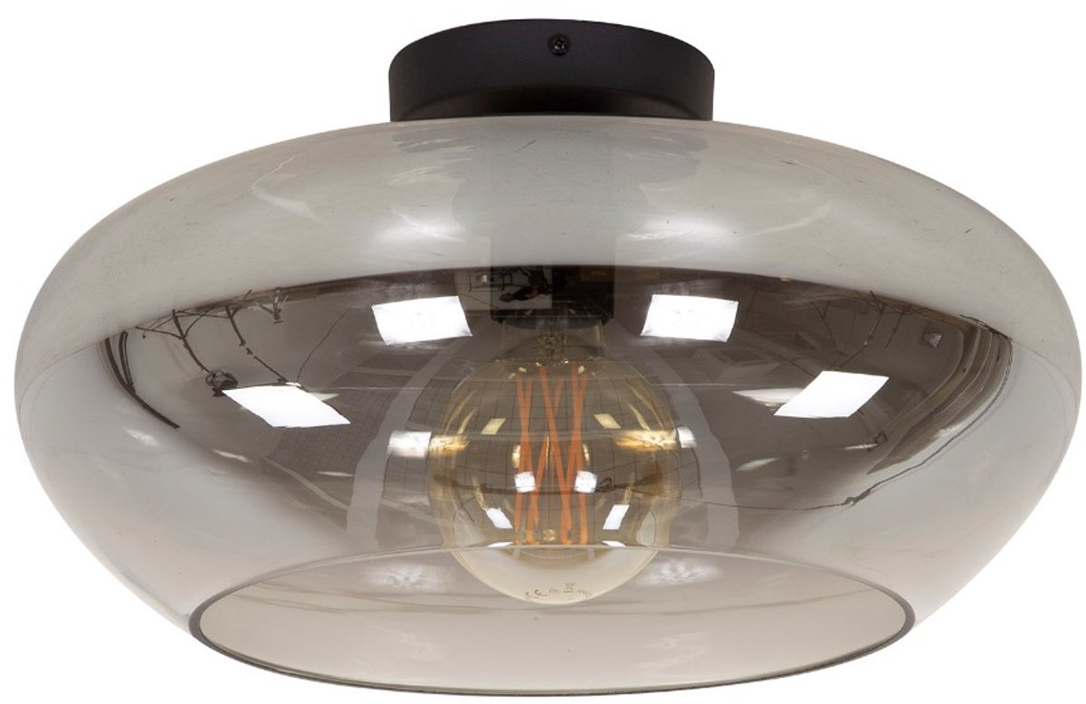 AnLi Style Plafondlamp Elevate 1-lichts / Smoke grey glas
