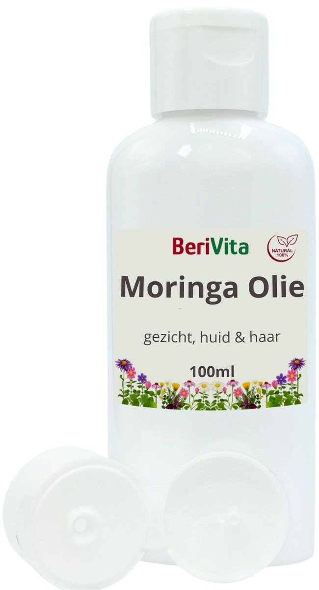 Moringa Olie Puur 100ml - Huidolie en Haarolie