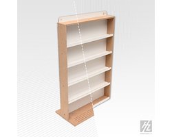 HobbyZone S4S Modular Paint Hanger x5 – Modulair Verfrek voor Hobbyverf - opbergsysteem voor verfpotjes