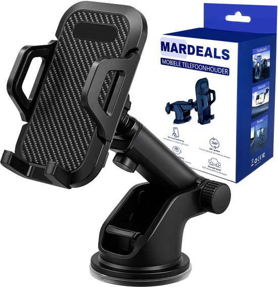 Mardeals Telefoonhouders Auto Zuignap - Extra Sterk - Dashboard - Raam - Bureau - GSM Mobiel Houder - Auto Accessoires