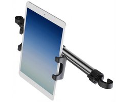 imoshion Tablet Houder Auto - Uitschuifbaar tussen de Hoofdsteunen - Verstelbaar en 360° Draaibaar - Universeel - Auto Accessories