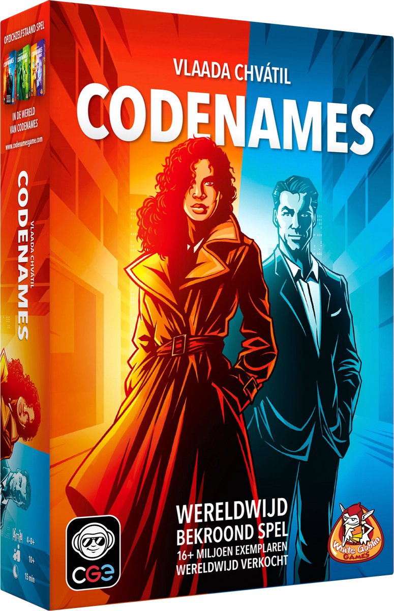 White Goblin Games Codenames - Uniek woordspel voor 2 teams - Gezelschapsspel — afbeelding 2