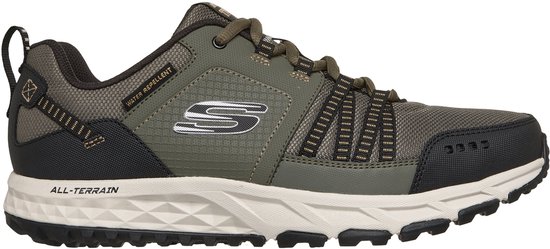 Skechers ESCAPE PLAN Heren Wandelschoenen - Olijf