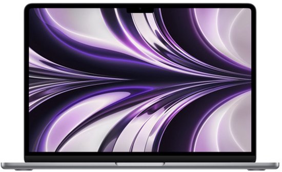 MacBook Air 13" 2022 M2 3,5 Ghz 8 GB 1 TB SSD Spacegrijs - Apple - Hoofdafbeelding
