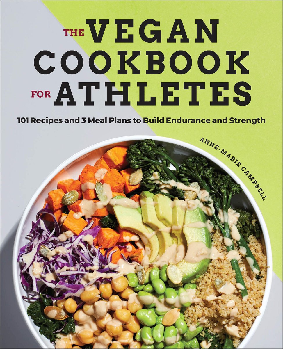 Omslag van The Vegan Cookbook for Athletes