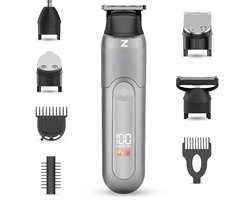 Zeri Scheerapparaat Mannen - Foil Shaver met Trimmer - Neustrimmer - Tondeuse - Waterdicht - Head Shaver - Vaderdag