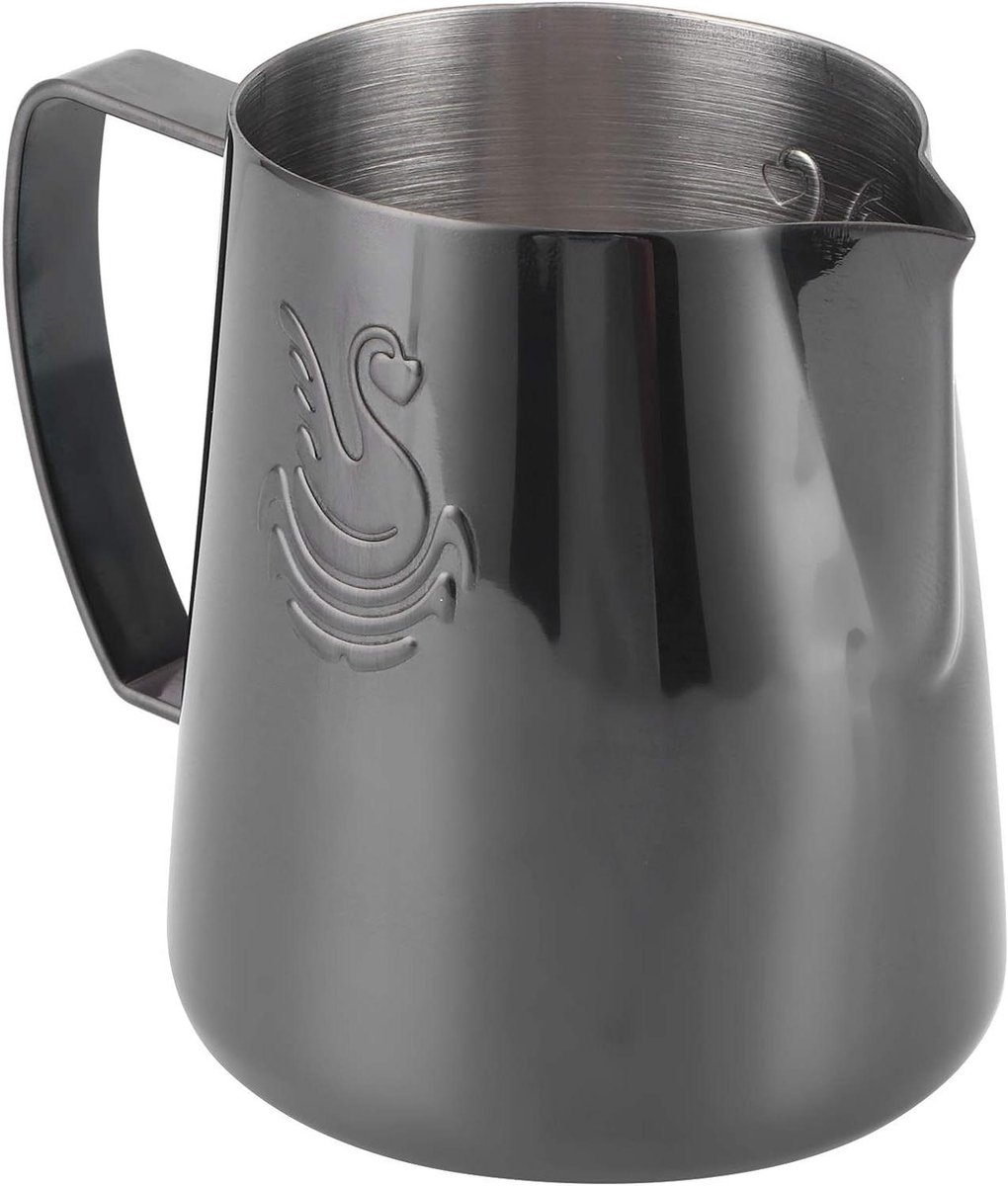 Melkopschuimkan 400 ml - RVS melkkan voor perfecte cappuccino - Barista accessoire