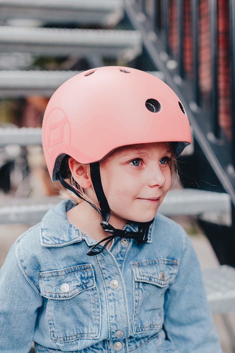 Fietshelm Kind Peach S-M Scoot And Ride | De Boomhut