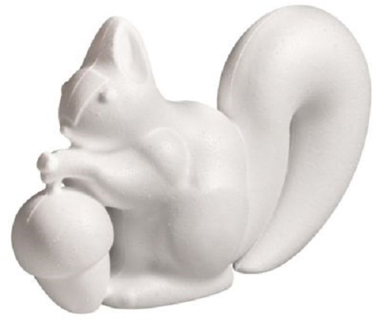 piepschuim / Styropor eekhoorntje 10,5x18cm