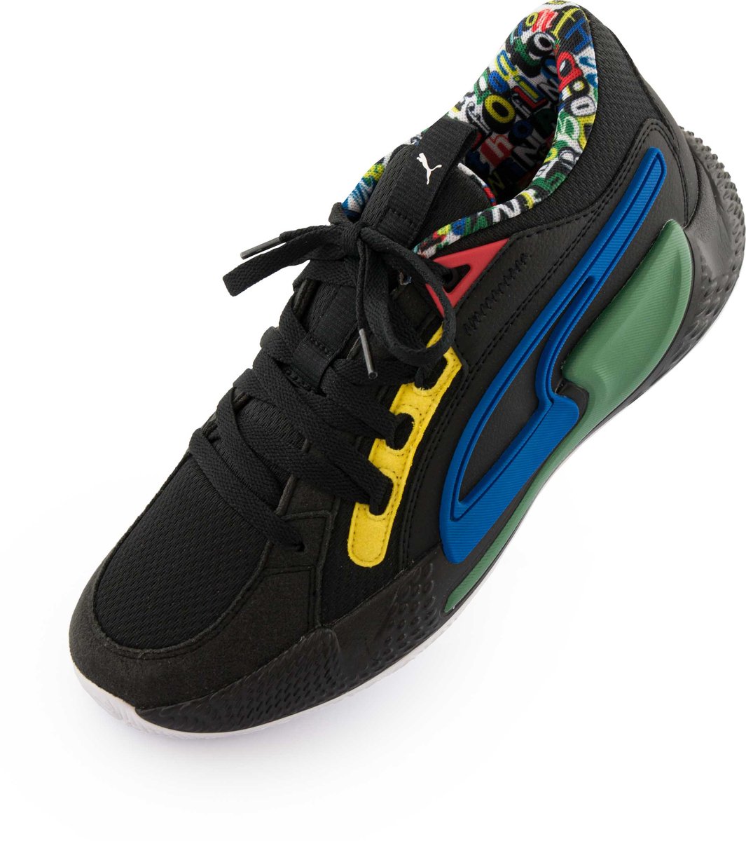 Puma Court Rider Chaos Trash Talk zwarte unisex-schoenen 44.5