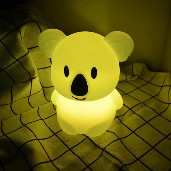 Starky - Silliconen Nachtlamp - Koala - Draadloos - Kleuren Verandering van Merkloos — afbeelding 2