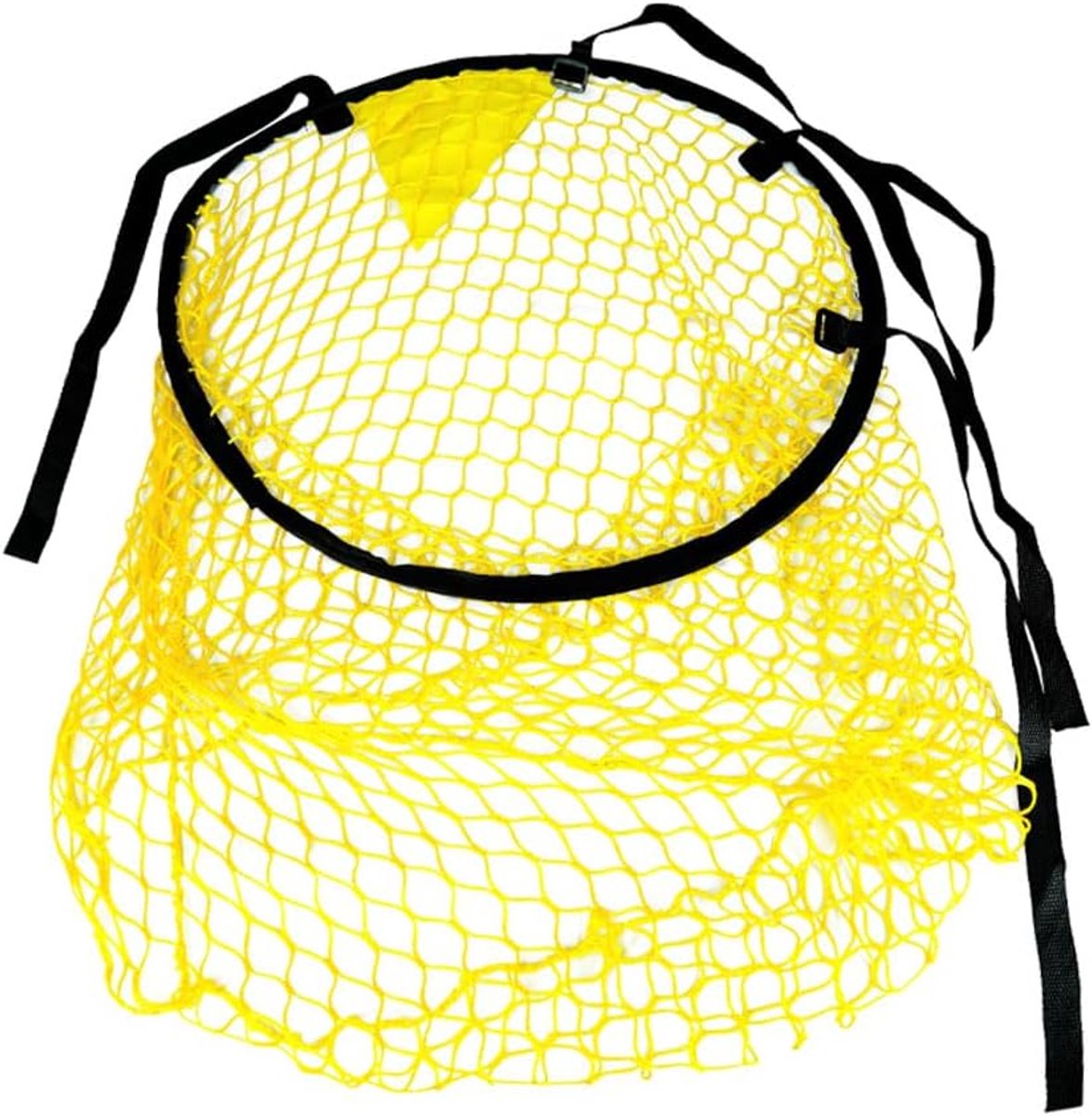 Voetbalnet - Voetbalzak Net - Doelnet - Doel Voetbaldoeltjes - Polyester - Voetbaldoelen - Kinderen Trainingsmateriaal - Balnet - Voetbal Training - Voetbal Spullen - Geel