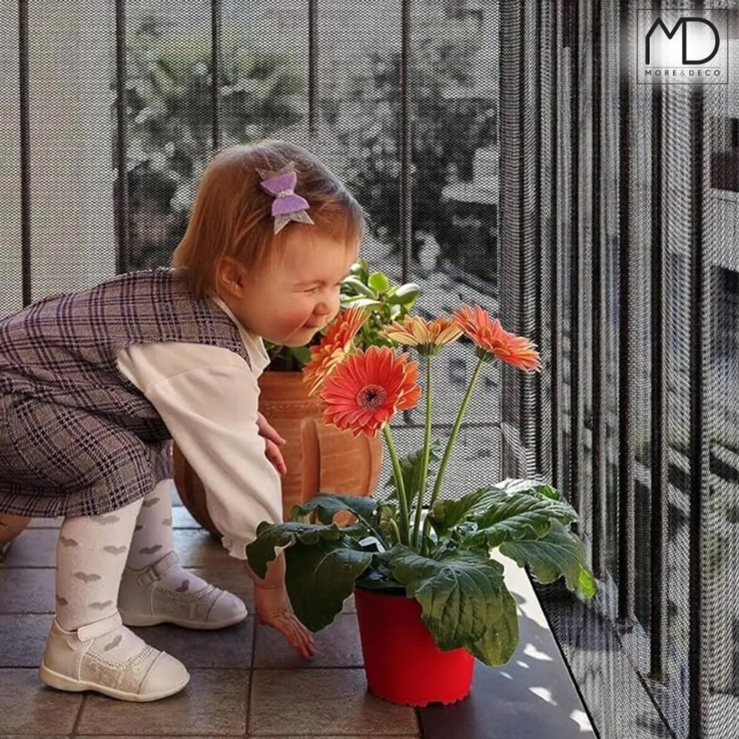Zwarte Balkon- en Trapnet: Veiligheid voor Kinderen & Huisdieren