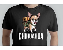 TinyTaco Pup - T Shirt - GoodVibesOnly - CuteVibes - FunnyVibes - GoedeVibes - GoedeVibesAlleen - LieveVibes - GrappigeVibes - Dog - Hond - Chihuahua