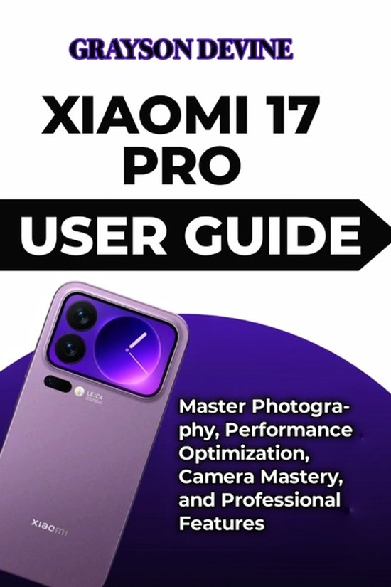 Xiaomi 17 Pro User Guide - cover