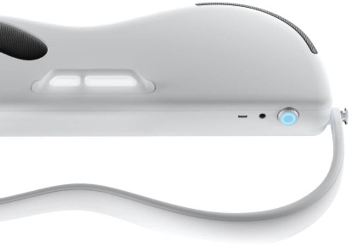 LAVA GENIE Smart Gitaar - Touch & Tap bediening - Wit thumbnail 2