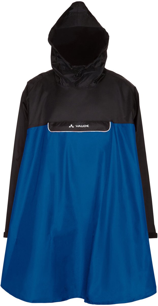 VAUDE Covero Poncho II, fietskleding, Unisex, Regenponcho
