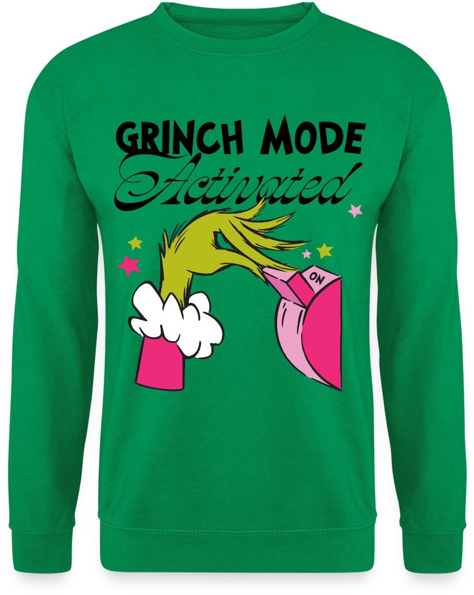 The Grinch Grinch Mode Geactiveerd Sweater Heren