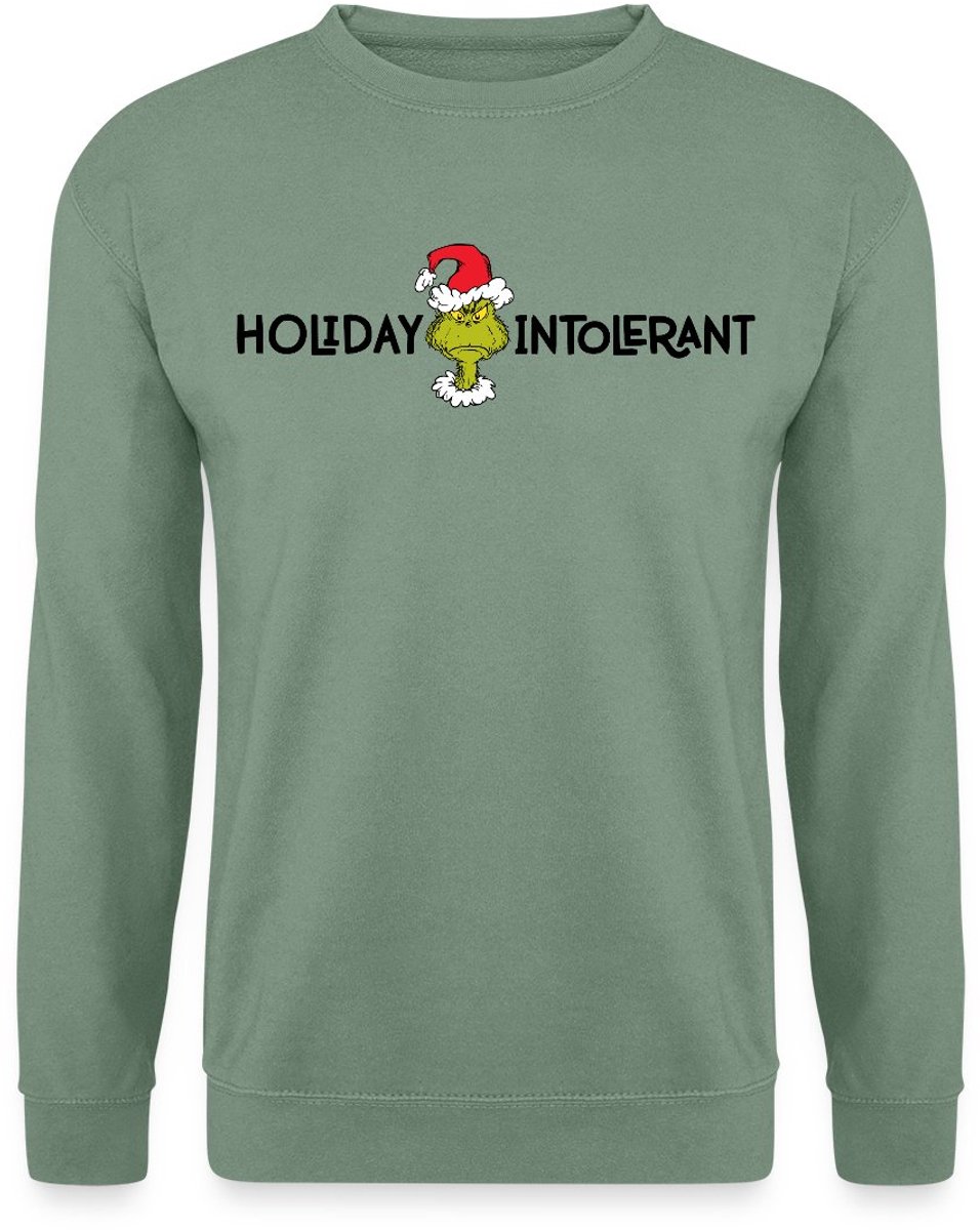 The Grinch Statement Holiday Intolerant Sweater Heren