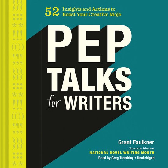 Pep Talks for Writers - cover