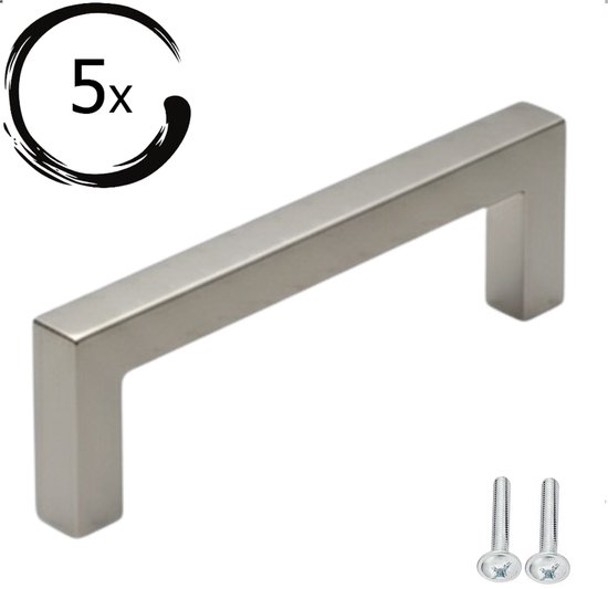 Handgreep / Keukengreep Rvs 128 mm