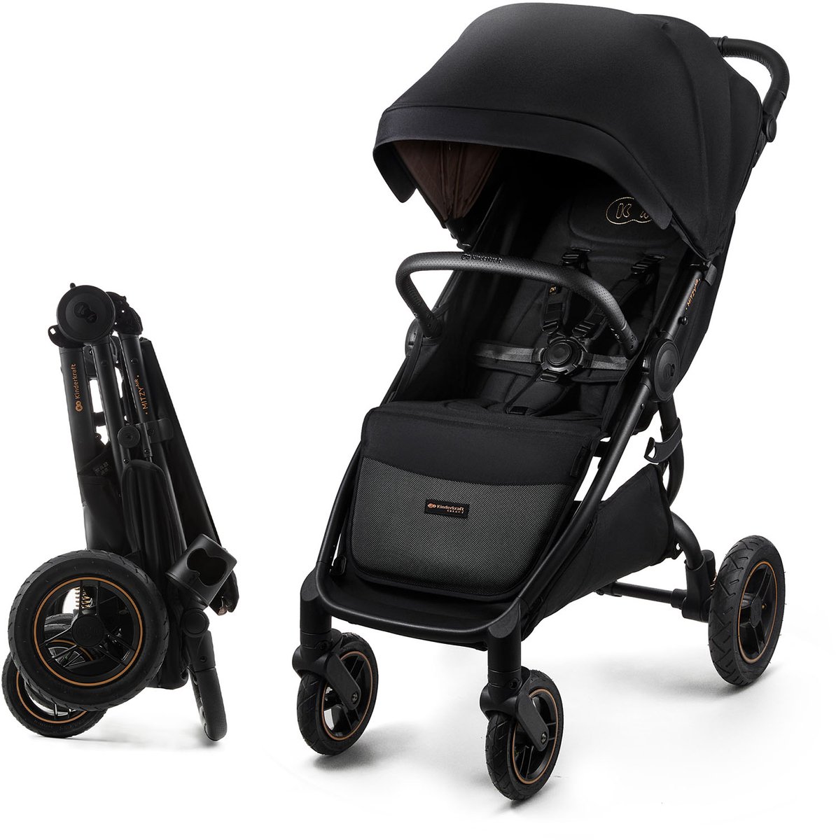 Kinderkraft Mitzy Air Kinderwagen met Opblaasbare Wielen - Kinderkraft - €289,00