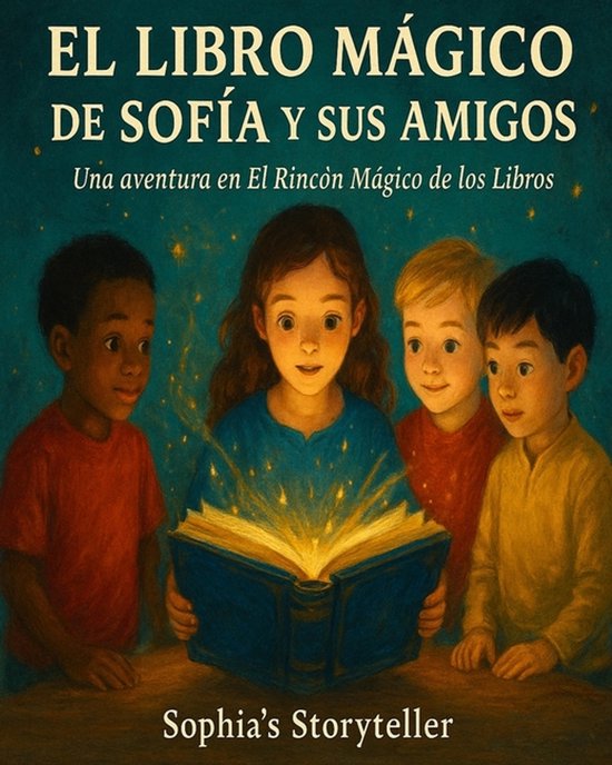 The Magic Book of Sophia and Her Friend -Bilingual Serie-El  ... - cover