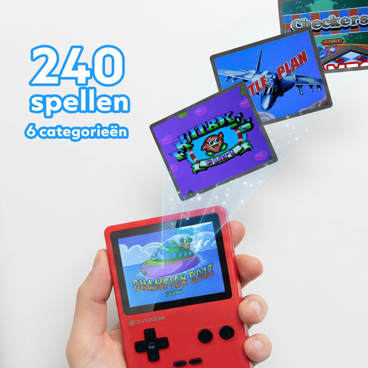 Pandora Box 3D WiFi Retro Console Arcade Video Game Console, Pandora Arcade-console, met 7000 games en 8 toetsen console, TF-kaarthouder USB DIS, voor PC/PS3/TV (VGA/HDMI/USB