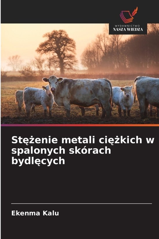 Stężenie metali ciężkich w spalonych skórach bydlęcych - cover