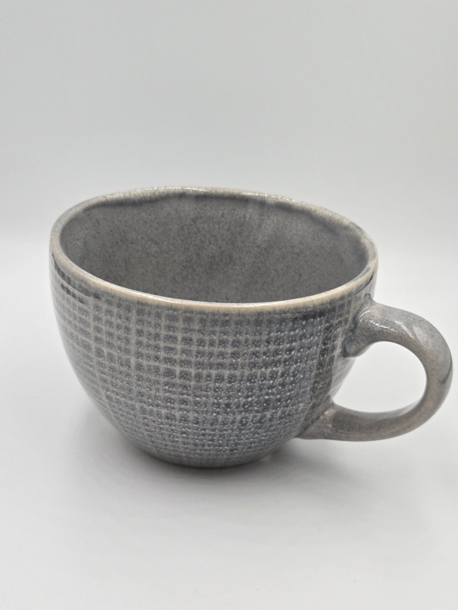 Mok Koffiemok Reassure 425ml Blauw Keramiek diameter 11cm hoogte 7cm