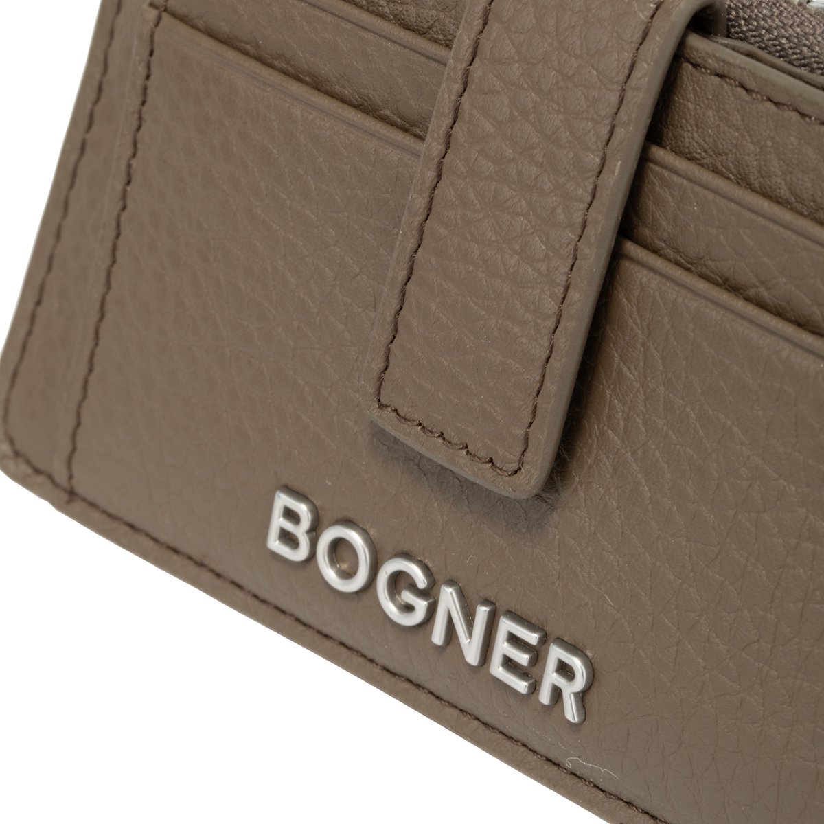 Bogner Leren Kaarthoes Andermatt Elli Purse Morel Donkerbruin