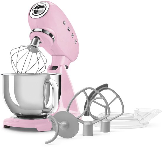 SMEG SMF05PKEU - Keukenmachine - Roze - 1000 W - Full Color van Merkloos — afbeelding 3