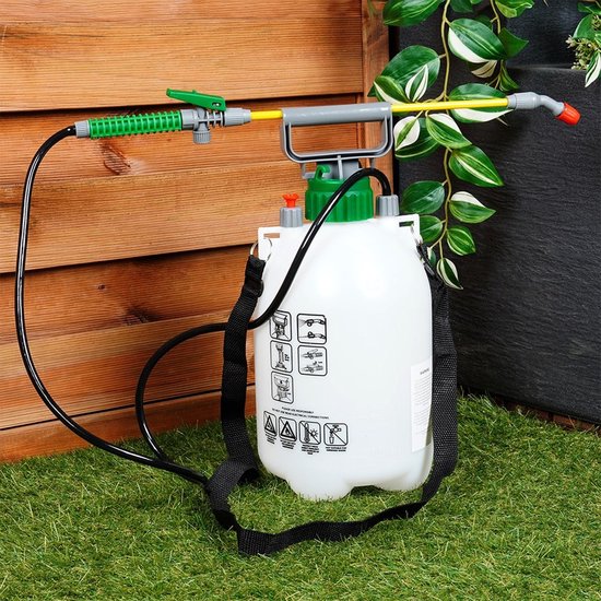 Drukspuit Druk Handmatige 5 l - Druksproeier - Plantensproeier - Plantenspuit - Waterverstuiver van Merkloos	 — afbeelding 2