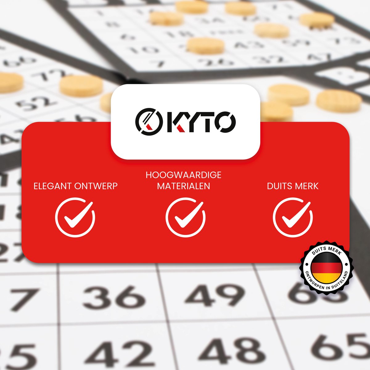 Speelgoed 360601 - Cartes de Bingo 500 pièces