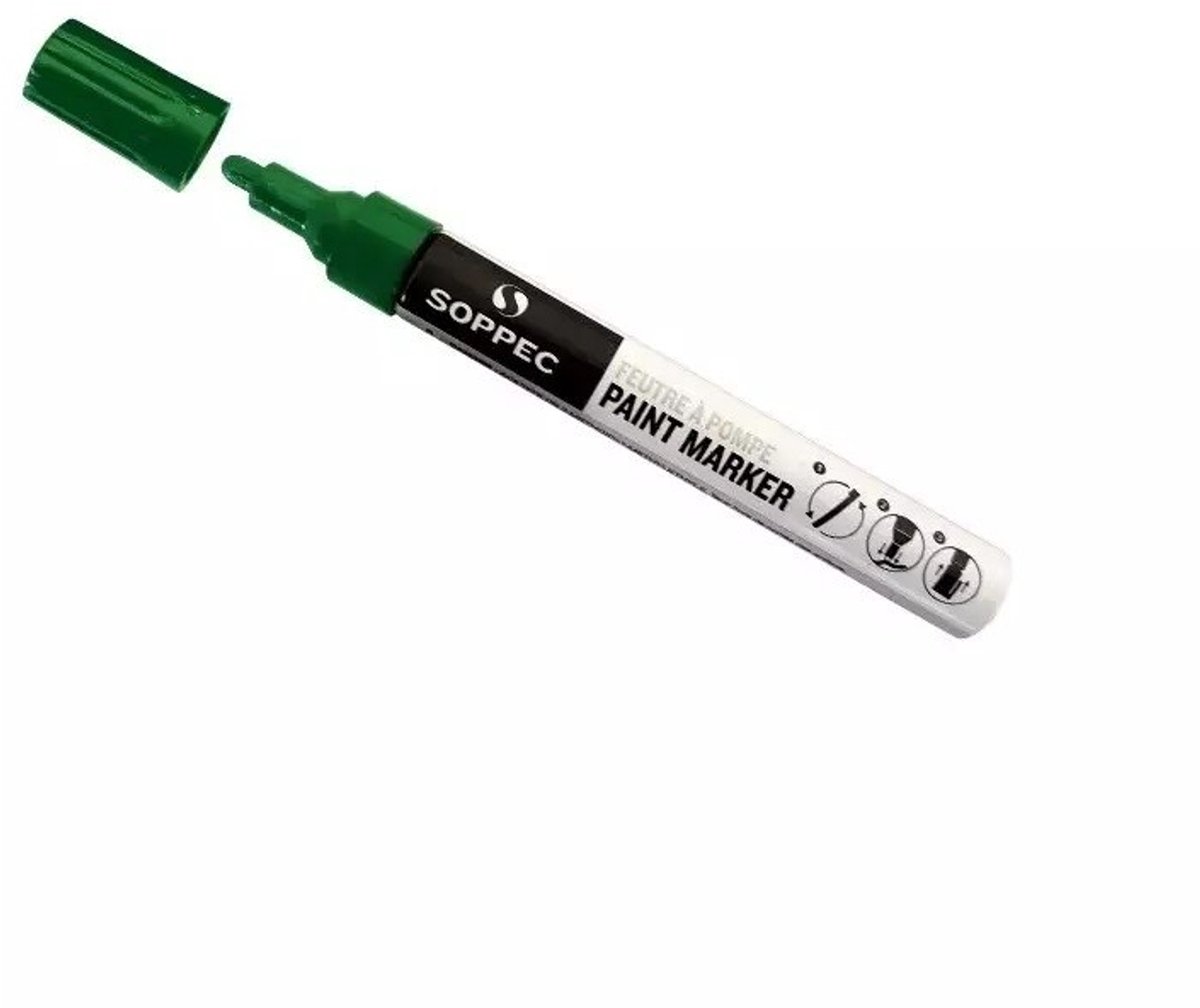 SOPPEC Verf Markeerstift Groen