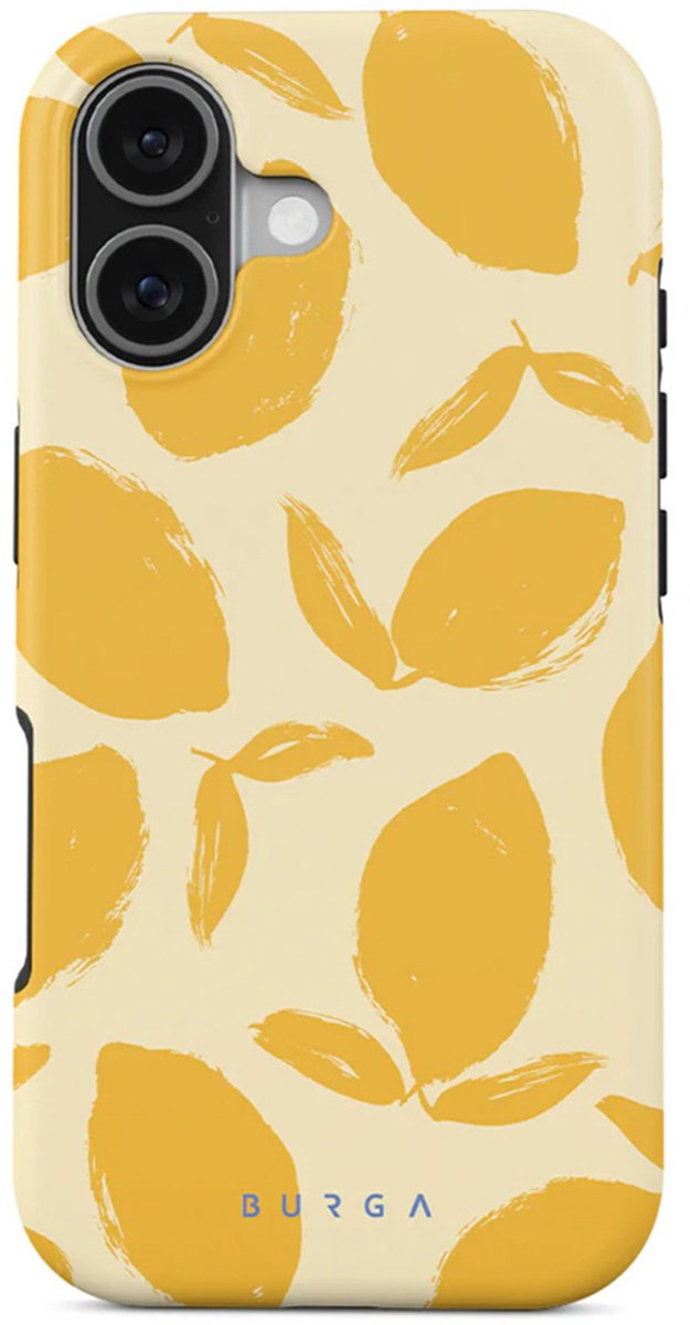 BURGA Tough MagSafe Case geschikt voor Apple iPhone 17 - MagSafe - Lemon Tart