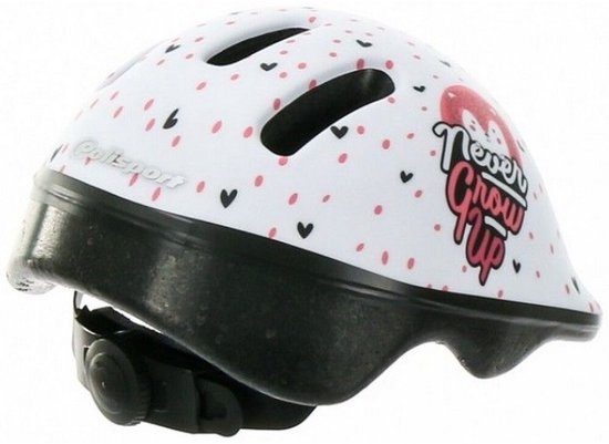 Polisport Hoggy fietshelm kind - Maat XXS (44-48cm) - Wit van Polisport — afbeelding 5