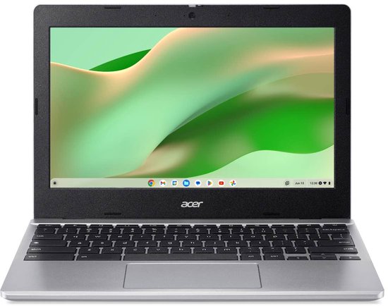 Acer Chromebook CB311-12HT-C8YQ Intel® N N100 29,5 cm (11.6") Touchscreen HD 4 GB LPDDR5-SDRAM 64 GB eMMC Wi-Fi 6E (802.11ax) ChromeOS Duits Zilver - Acer - Hoofdafbeelding