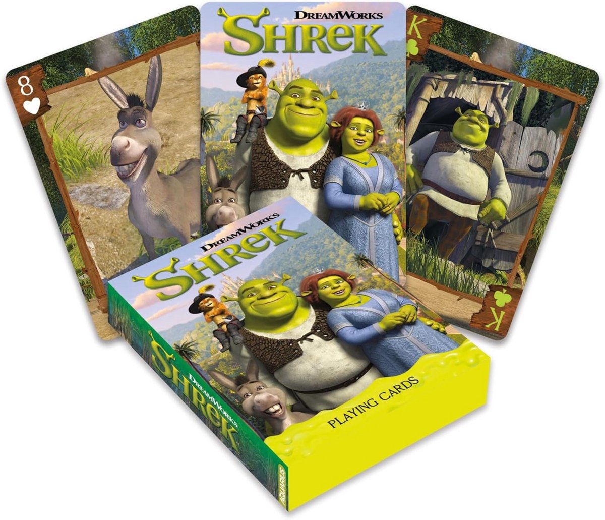 Shrek Thema Speelkaarten Deck voor Familieplezier en Spelletjes