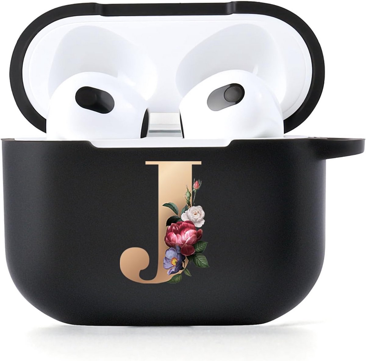 Draagbare, Zachte Beschermhoes voor AirPods Pro 2 (2022) met Karabijnhaak