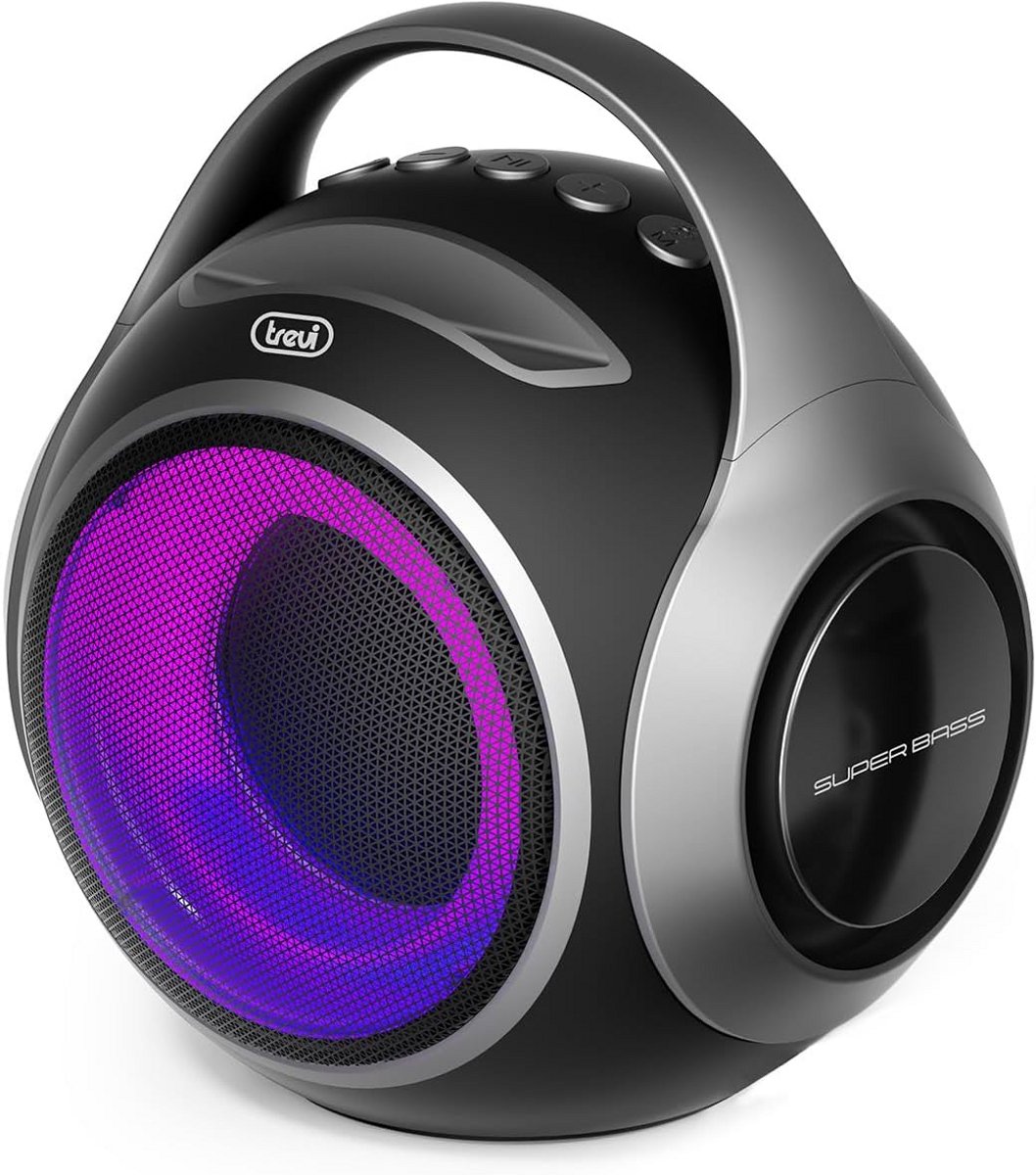 Draagbare Bluetooth Speaker 20W met TWS Functie, USB, Micro SD en Oplaadbare Batterij