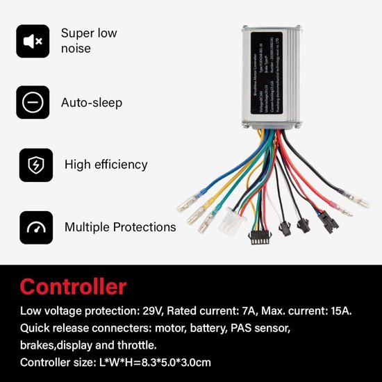 SHZICMY 36 V 350 W borstelmotor e-bike conversie kit elektrische fiets