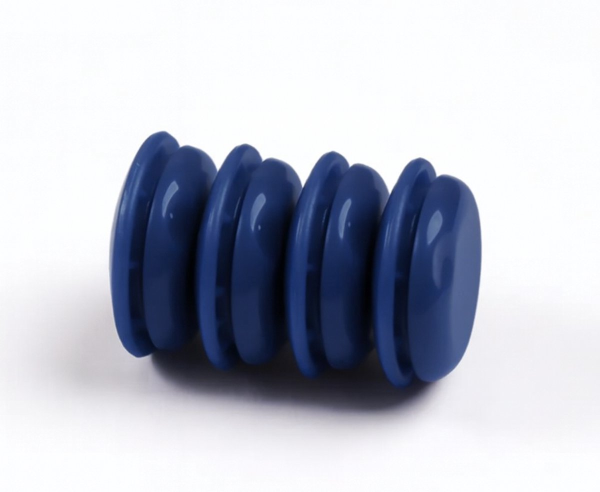 Rieba® Set Hardloopmagneten - Magneten Startnummer - Bevestiging Startnummer Zonder Spelden - Hardlopen - Rennen - Running - 4 Paar (8 magneten) - Navy Blauw