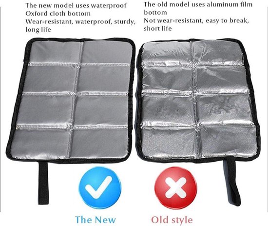 Opvouwbaar Thermo Zitkussen voor Outdoor Gebruik - Waterdicht en Ideaal voor Camping, Wandelen en Picknick met Kinderen. van Merkloos — afbeelding 2