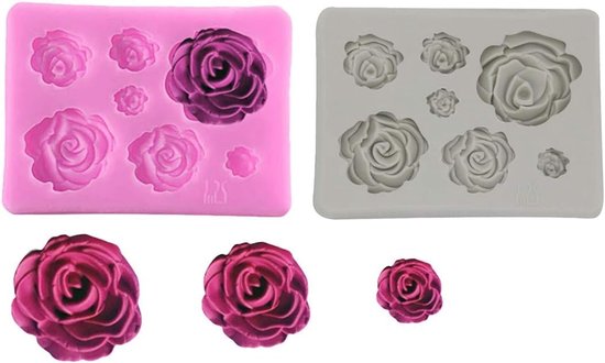 MINFEIDMS Leuke Katten Siliconen Mal Kitten Fondant Mould Voor Suiker Cake Decoreren Cupcake Topper Gom Paste Polymeer Klei