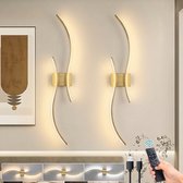 Moderne wandlamp Bling - antraciet - wandlamp Mati inclusief lampenkap 16/16/15cm - geschikt