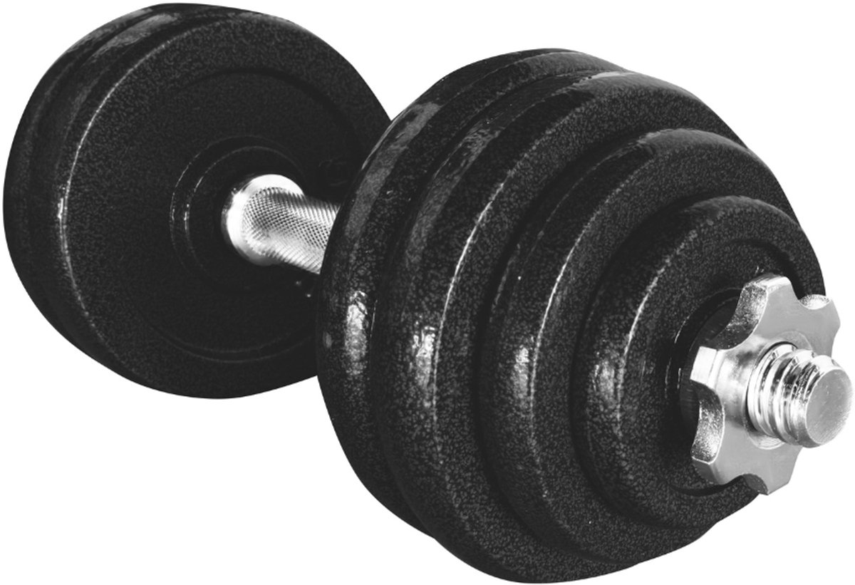 AJ-Sports Verstelbare Dumbell set 30kg - Halterset - Gewichten - 2 x 15kg - Gewichten set - Halter set - Fitness gewichten - Krachttraining - Fitness - Inclusief handige opberg box – foto 3