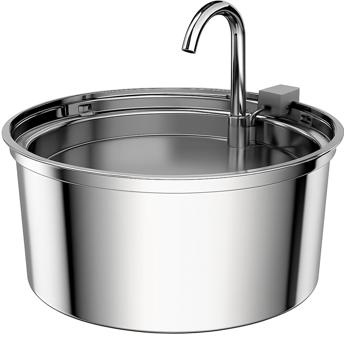 Kattenwaterfontein 3,2L Roestvrijstalen Kattenwaterfontein - Kattenwaterfontein - €40,95