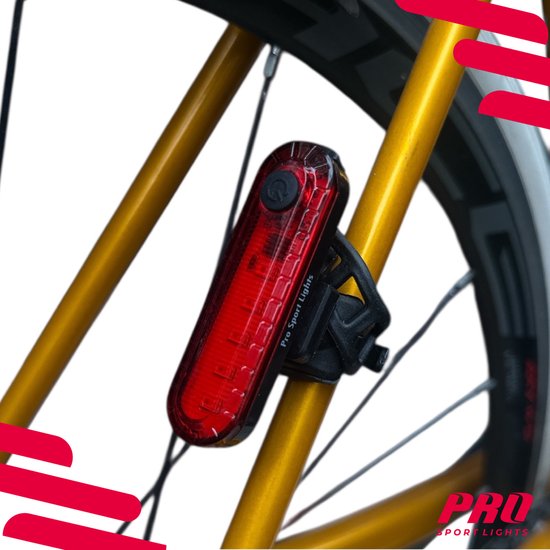 Fietsverlichting Achterlicht Rood 50 Lumen Fietslamp Achterlicht LED Pro Sport Lights — afbeelding 2